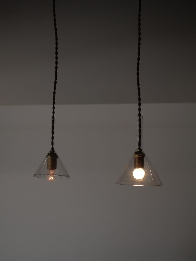 ②アトリエ　ライト　ペンダント　照明　ランプ　古道具　アンティーク　昭和レトロ