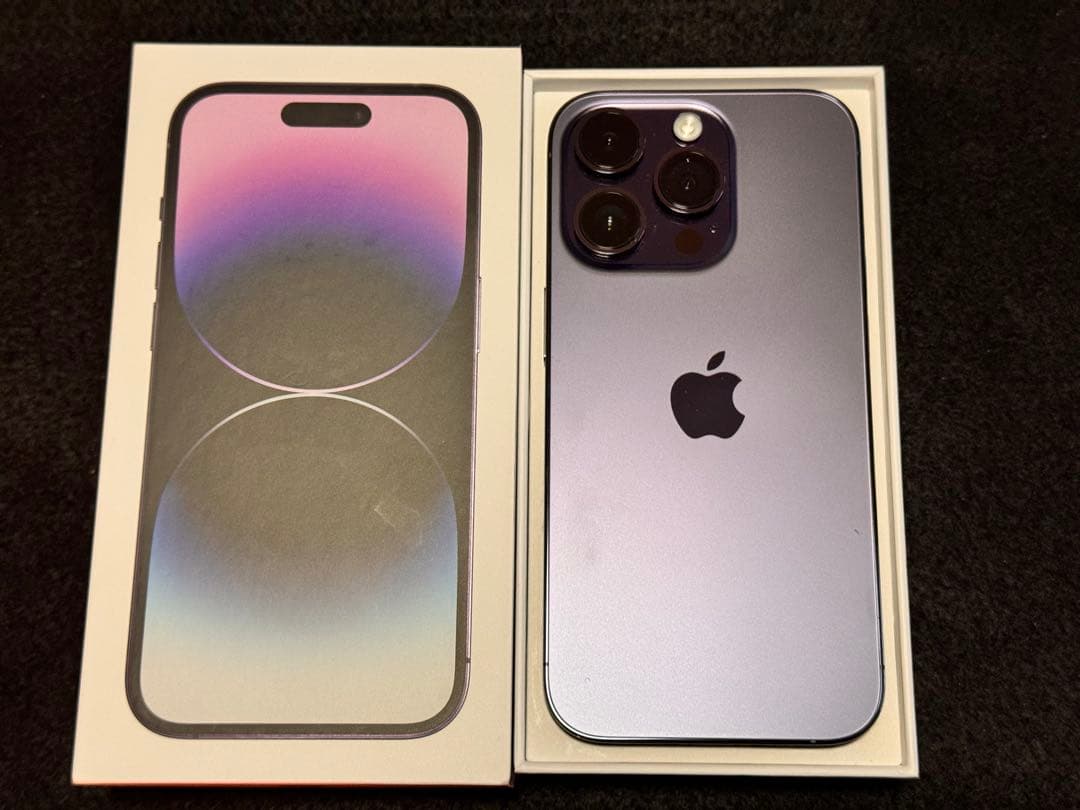 【新品未開封】iPhone14Pro256GB ディープパープル【SIMフリー】