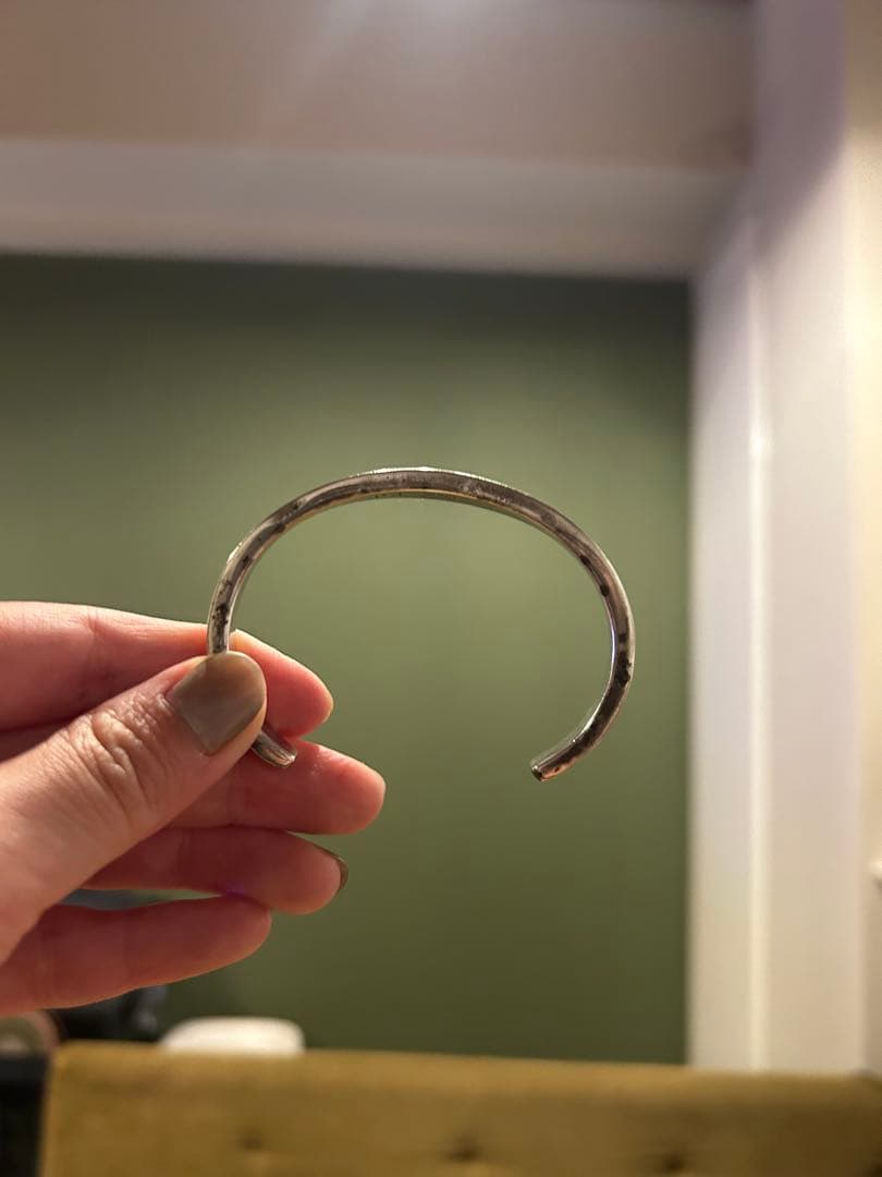 ナバホFrancis Jonesフランシスジョーンズ エッジプレートブレスレット