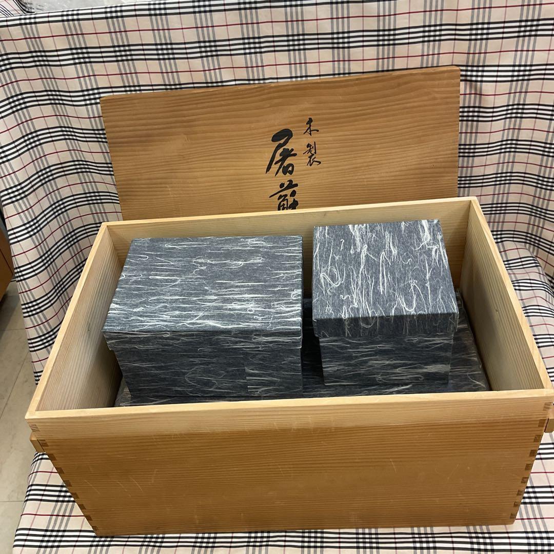 お値下げしました‼️木製　漆塗り　お屠蘇セット　　　　　　　　　1211