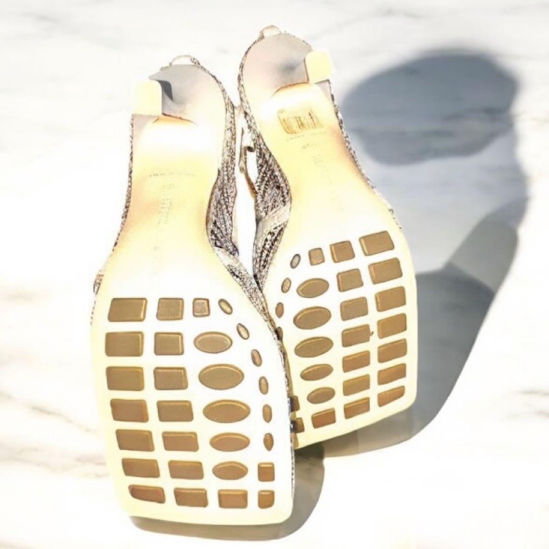 極美品 BottegaVeneta ボッテガヴェネタ メッシュパンプス 36.5
