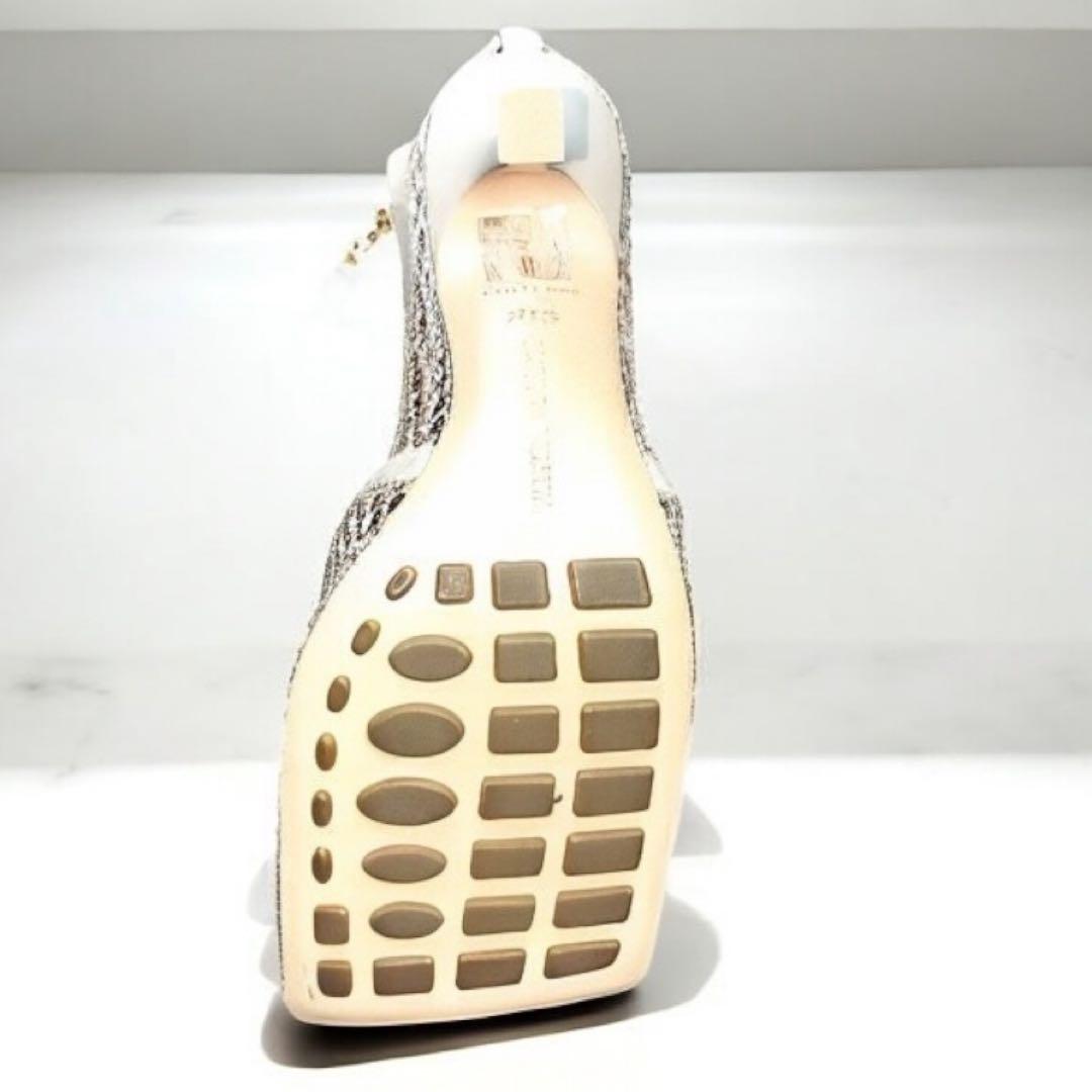 極美品 BottegaVeneta ボッテガヴェネタ メッシュパンプス 36.5