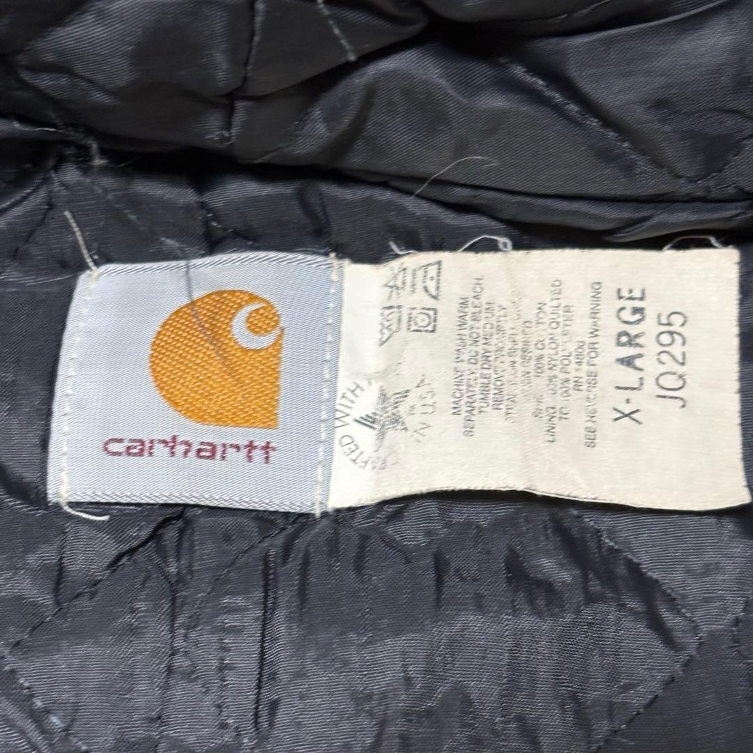希少カラー　carharttダックジャケット　米国製　made in u.s.a