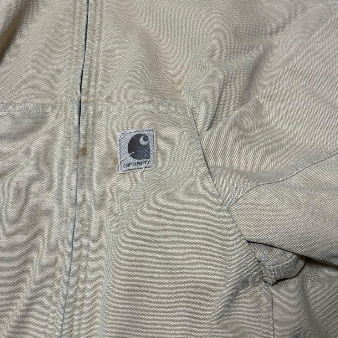 希少カラー　carharttダックジャケット　米国製　made in u.s.a