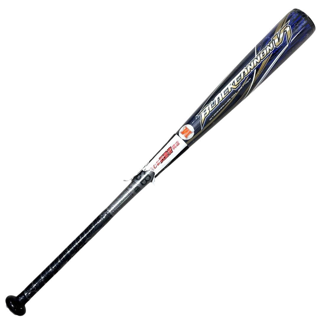 新品 ゼット ZETT ブラックキャノン V1 軟式野球 カーボン バット