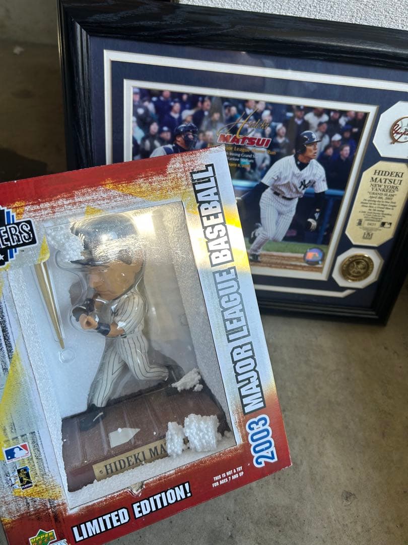 松井秀喜 2003年 MLB 限定フィギュア　グランドスラム　ヤンキース