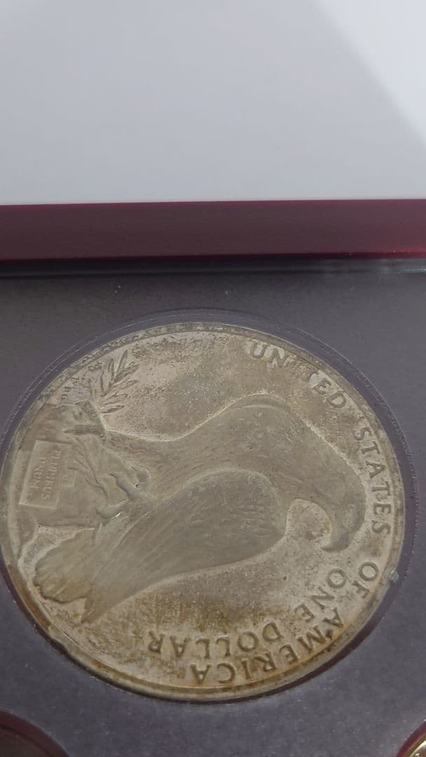 り*と様 1ドル銀貨硬貨セット　1984アメリカオリンピック 記念銀貨硬貨セット