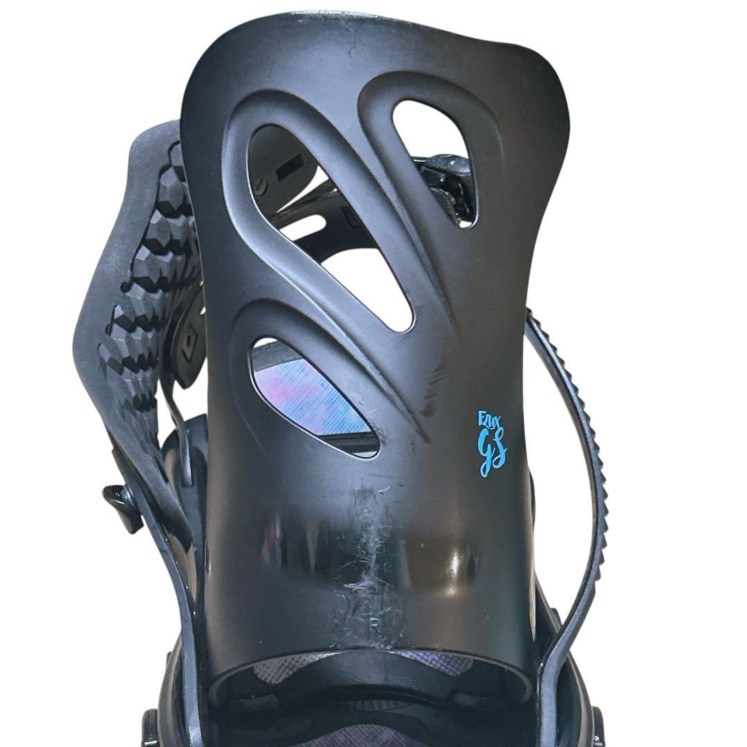 【人気モデル】FLUX GS レディース ハイエンド バインディング 黒