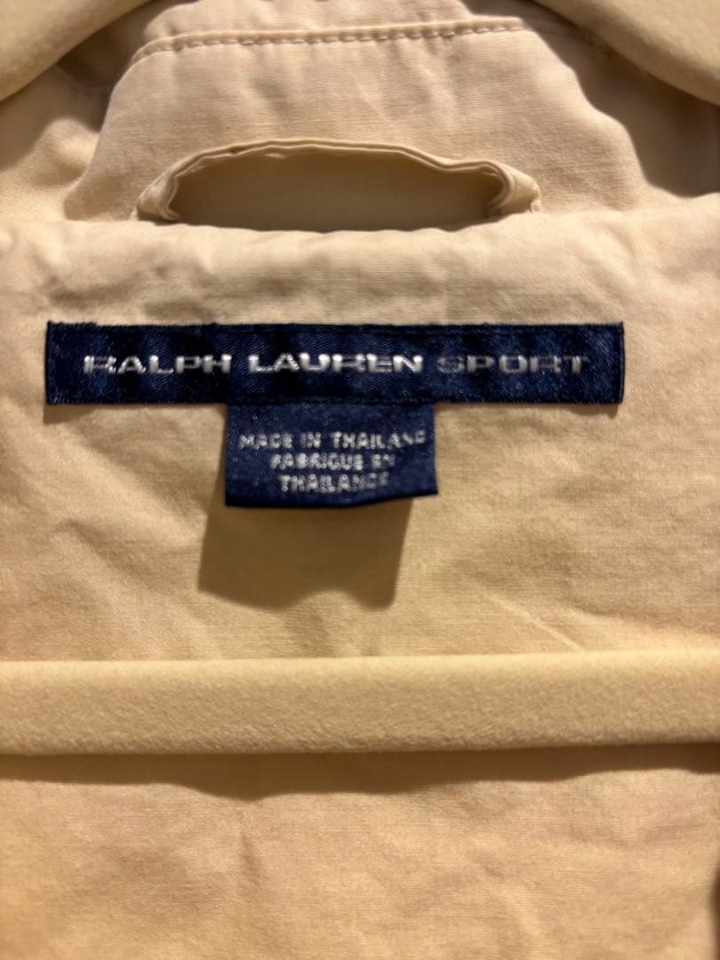 Ralph Lauren Sport coat Ecru C100 \"一枚袖\"