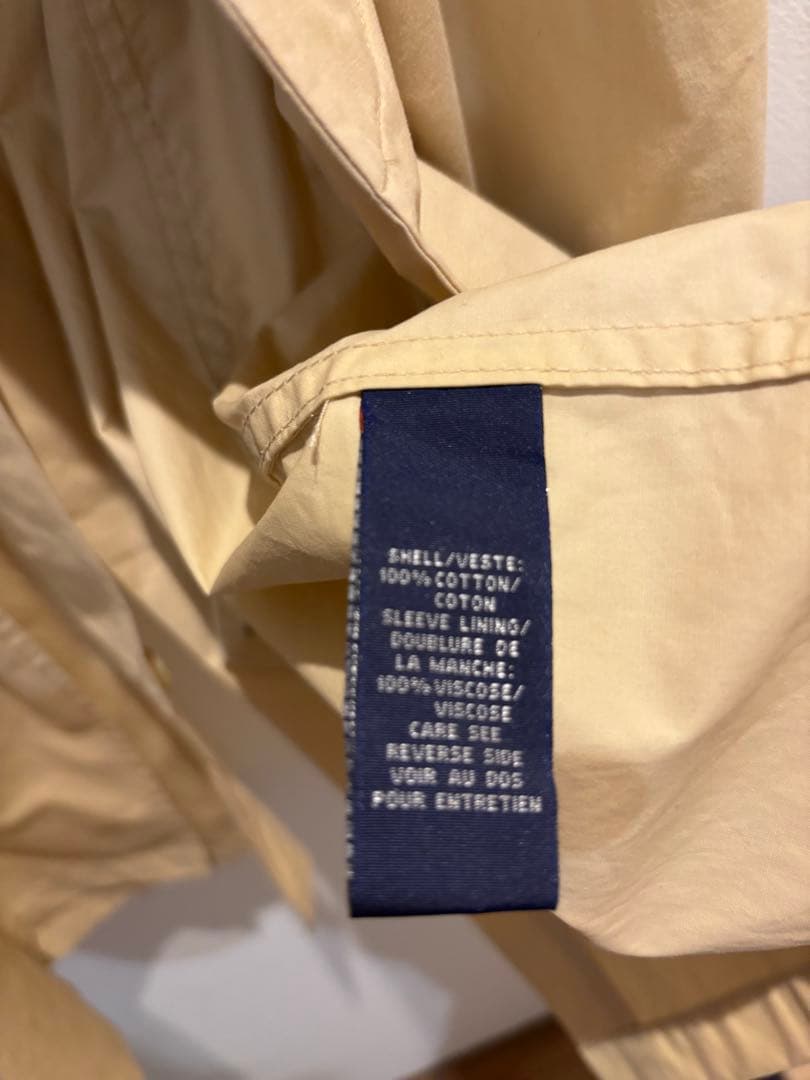 Ralph Lauren Sport coat Ecru C100 \"一枚袖\"