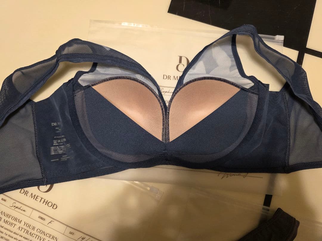 DRMETHOD ドクターメソッド ノンジーブラジャー M 3点セット