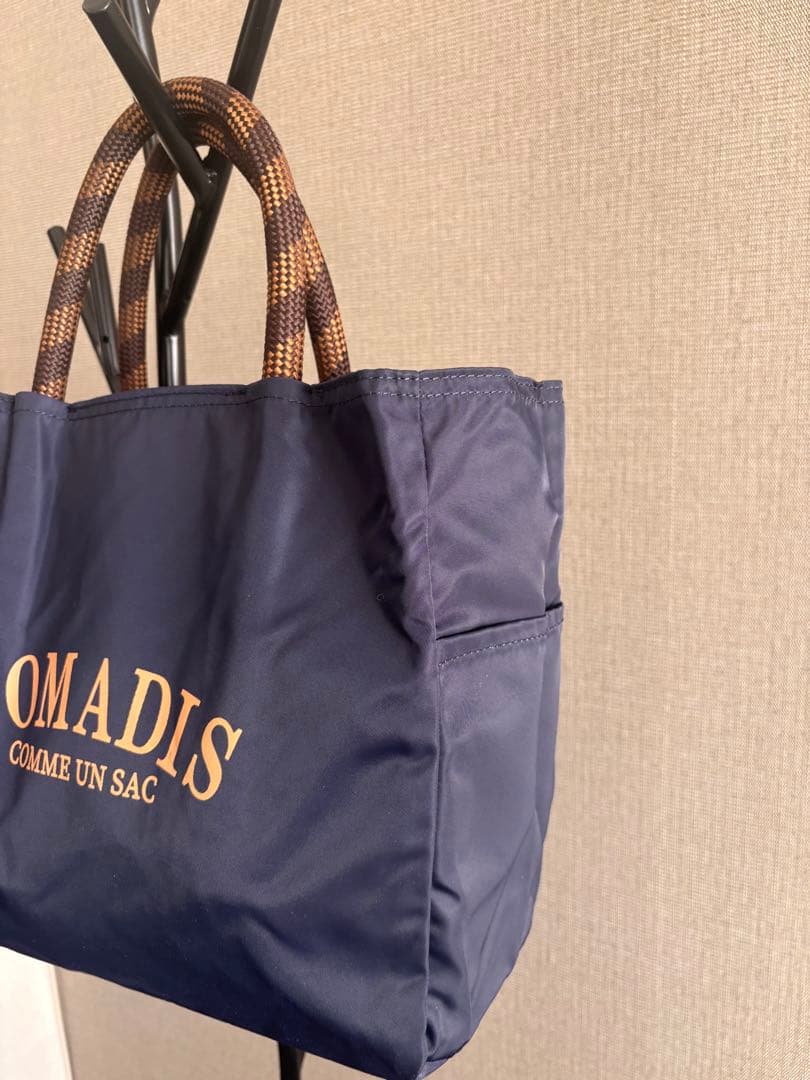 新品　NOMADIS ノマディス　SACトートバッグ　　別注　ネイビー