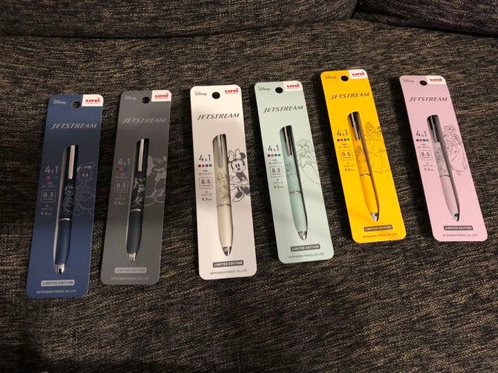 【限定生産】ディズニー　ジェットストリーム　4&1 ６本セット