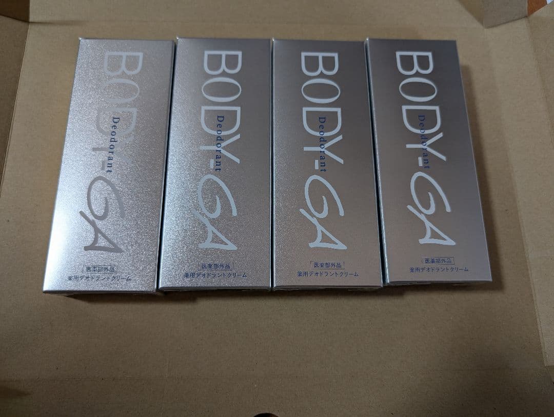 未開封！4本セット　夏のおすすめ　デオトラント　BODY-GA ボディーガ