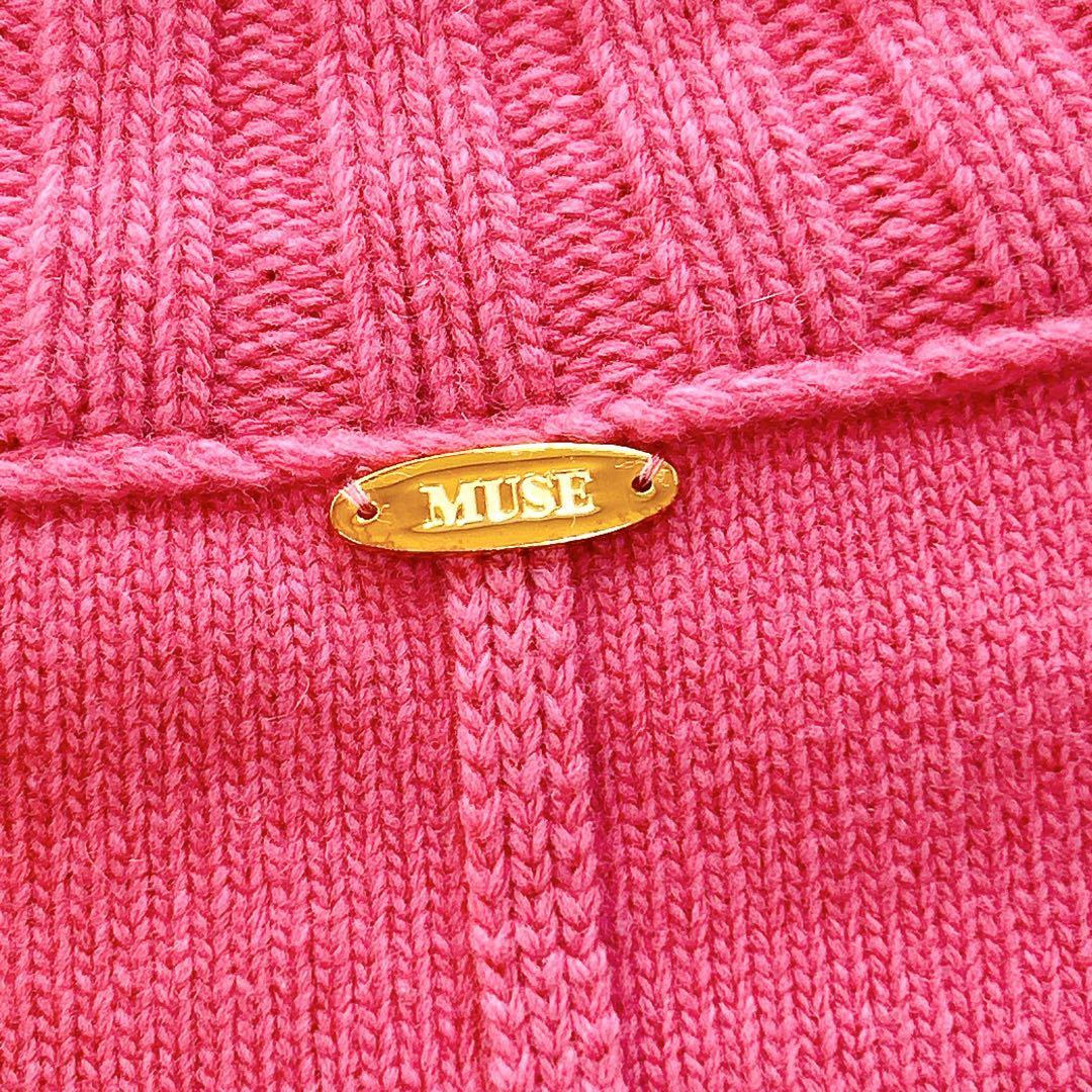 Deuxieme Classe JADEタートルニット ピンク 秋冬 ゆったり