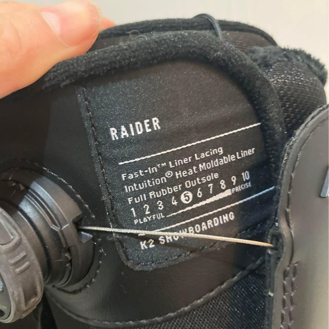 【使用1度】K2 24cm RIDER スノボブーツ