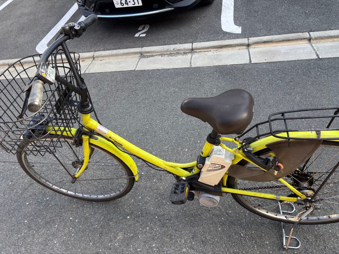 Panasonic 電動アシスト自転車 ライムグリーン