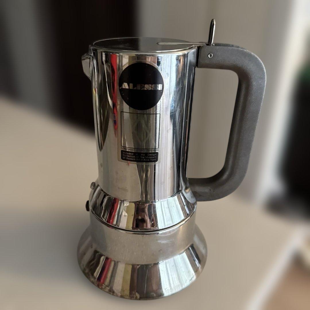MandyのAlessi エスプレッソマシン ステンレス