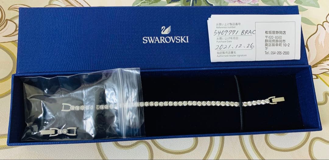スワロフスキー Swarovski Tennis Deluxe ブレスレット