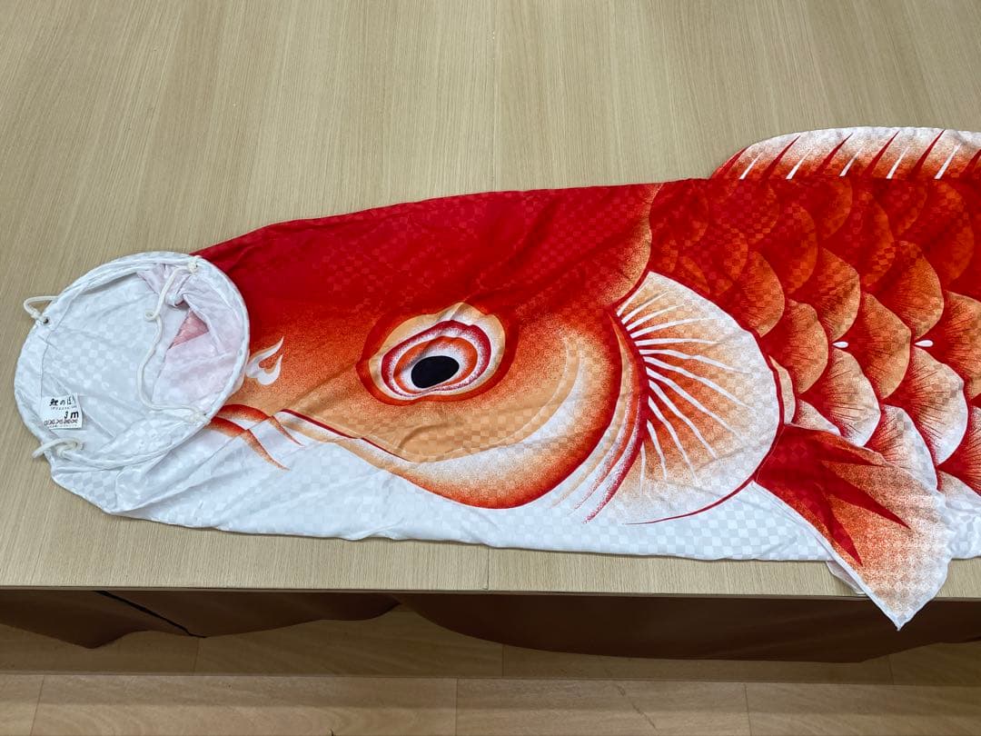 鯉のぼり　瑞宝撥水　赤い鯉　3メートル