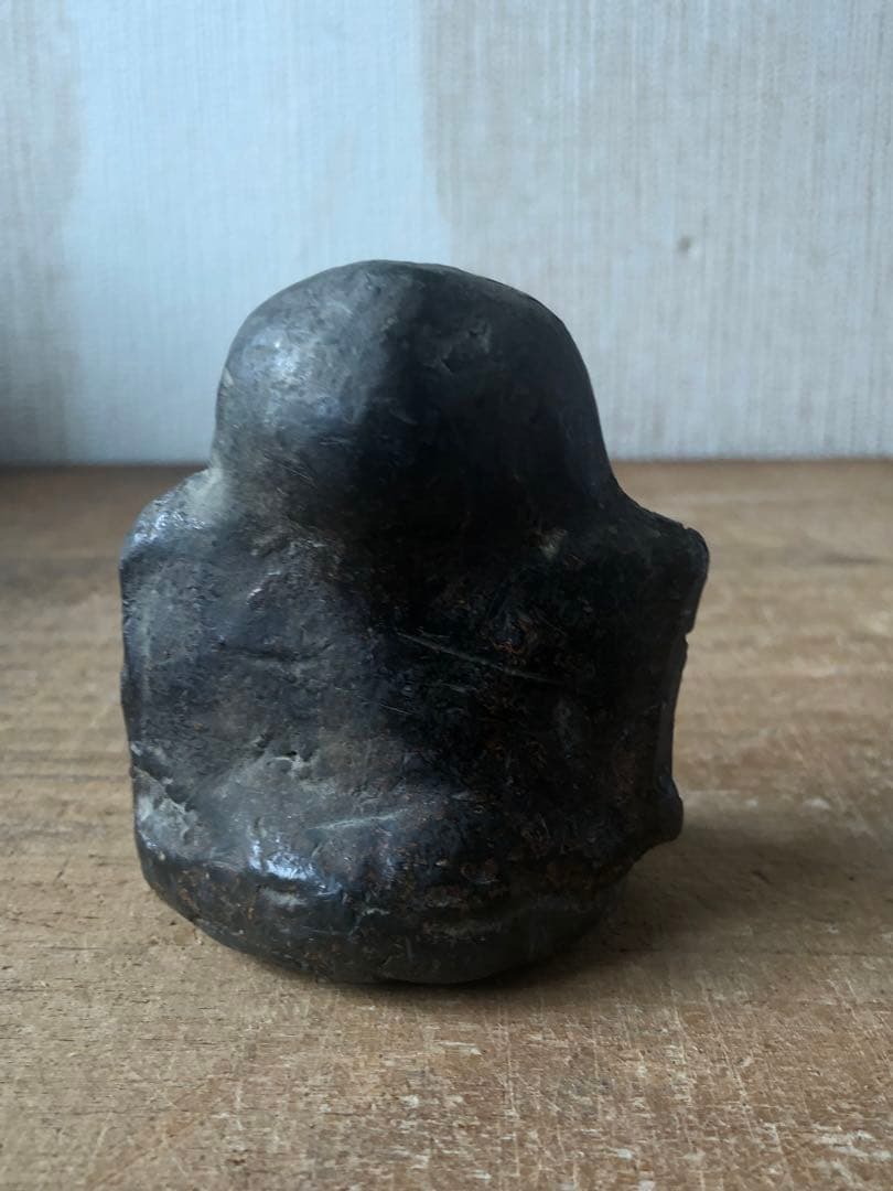 家の神さま　古民藝　金属製　福助　民衆仏