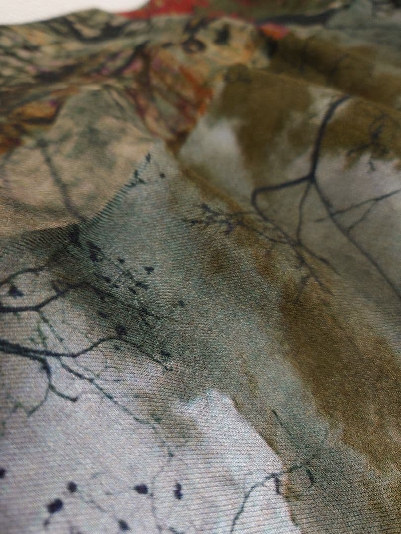 ファリエロ サルティ　Faliero Sarti　ストール 森林柄