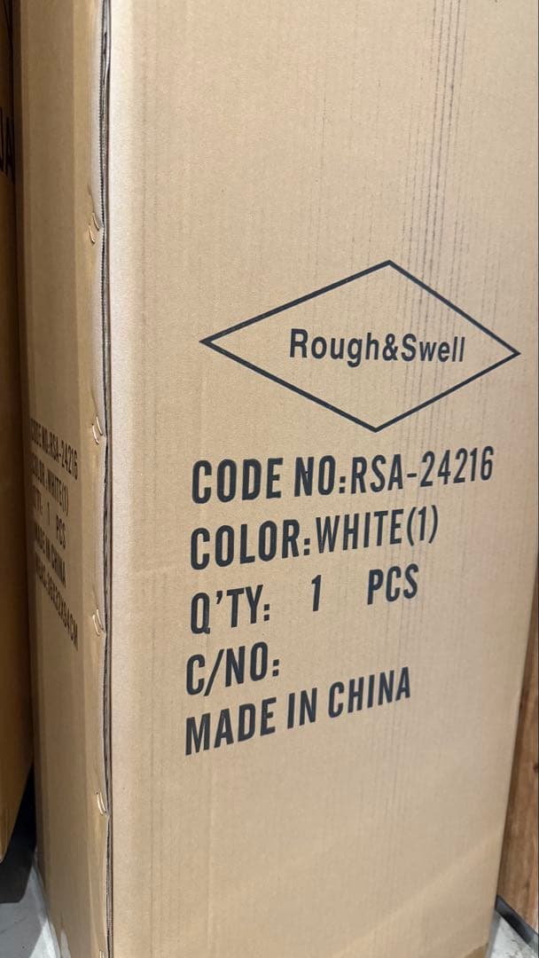 ROUGH AND SWELL GOLF BAG ホワイト