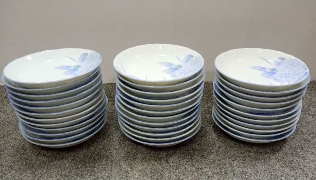 淡彩あじさい4.0皿 35枚