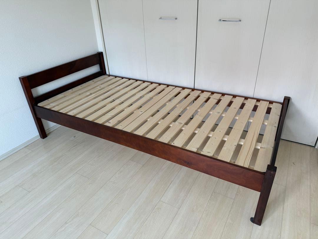 天然木 すのこベッド シングルサイズ