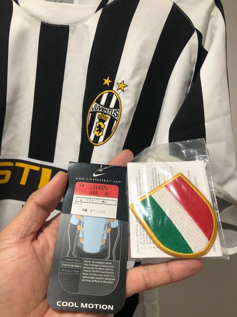 Nike Juventus ストライプジャージ Lサイズ