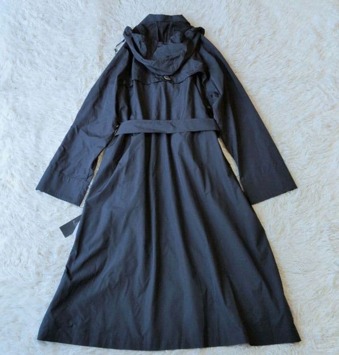 【新品】アクアスキュータム スプリングコート 撥水防水 2way ネイビー M