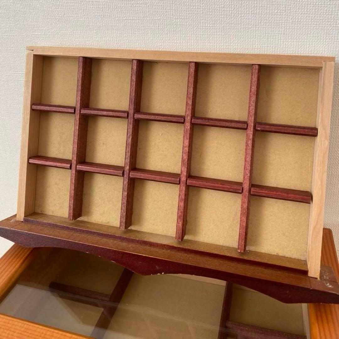 レイジースーザン（LAZY SUSAN）木製アクセサリーボックス