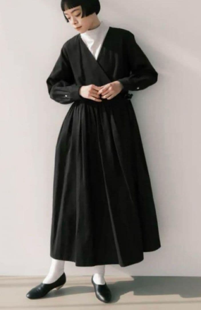 foufou カシュクールワンピース