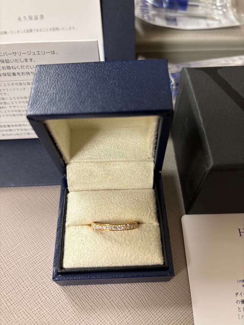 ヴァンドーム青山　アニバーサリーオーダーリング　永久証明書付き
