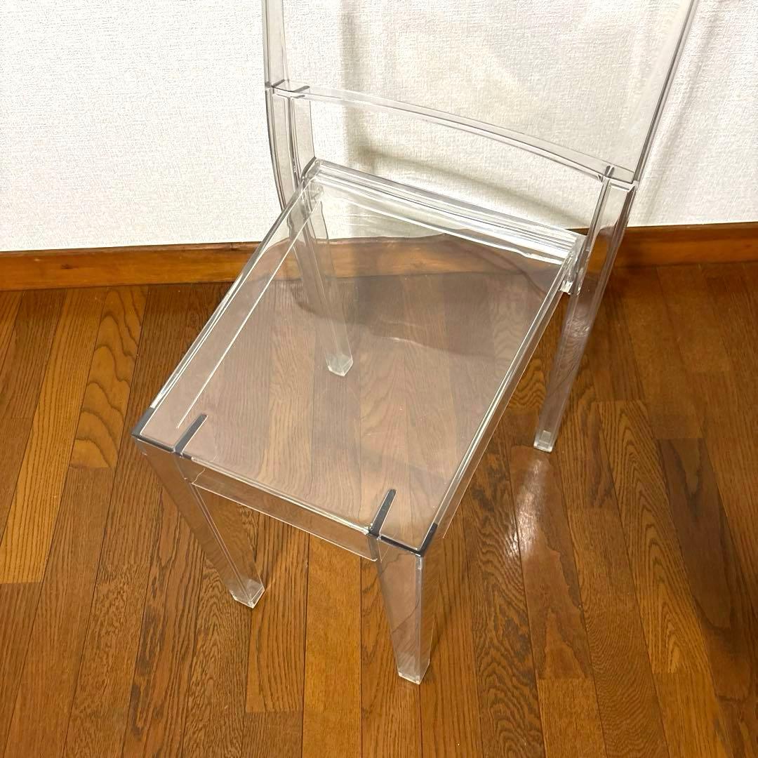 【良品】Kartell クリスタルチェア LA MARIE