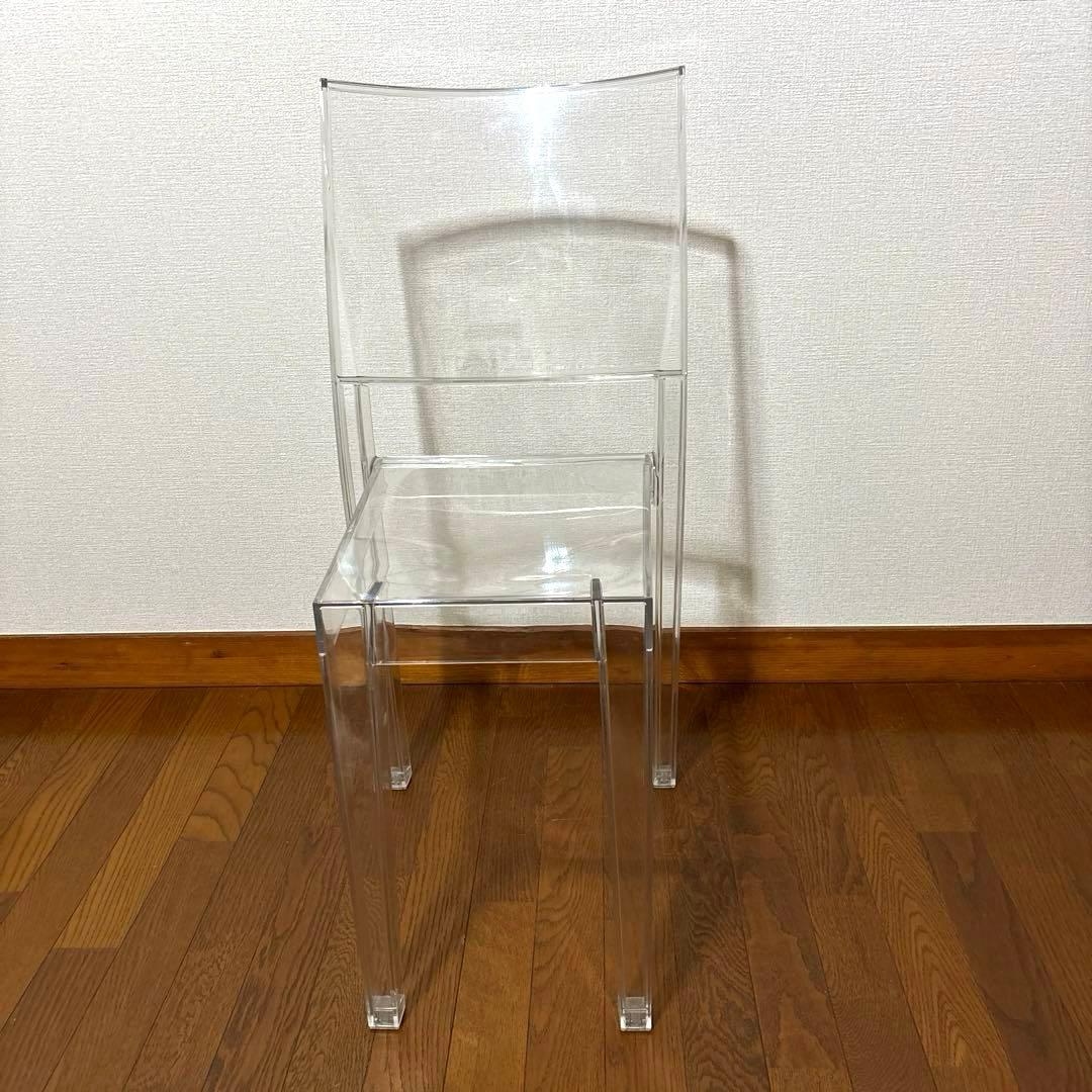 【良品】Kartell クリスタルチェア LA MARIE