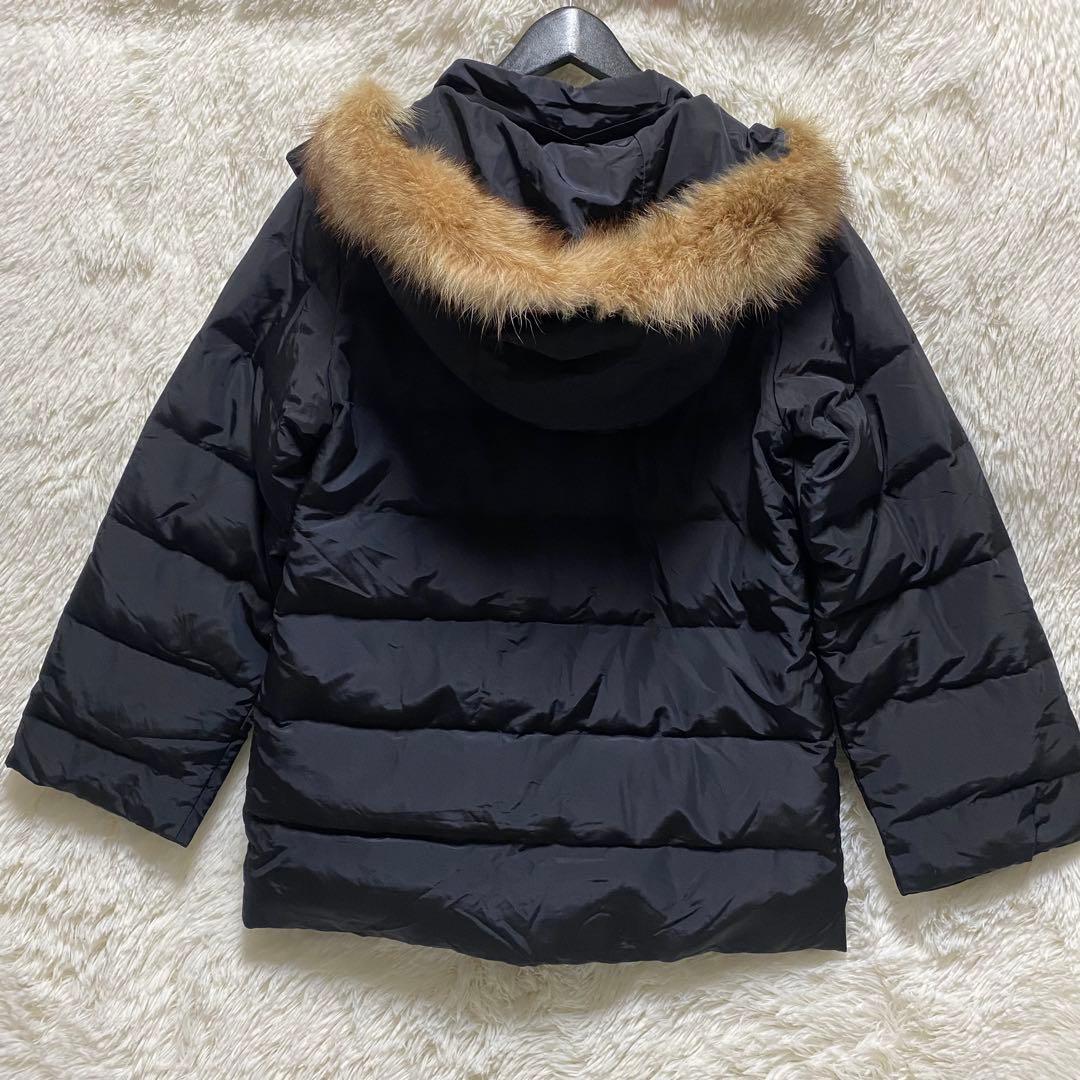 Weekend Max Mara ダウンジャケット　ブラック　ファー付け外し可