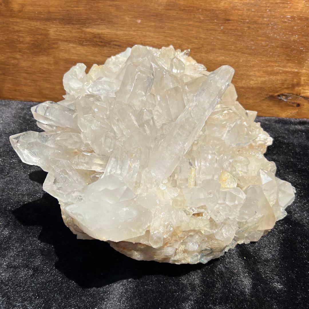 ☆超極大12.66kg！！☆超逸品☆存在際立つ美しい水晶群☆水晶クラスター 原石