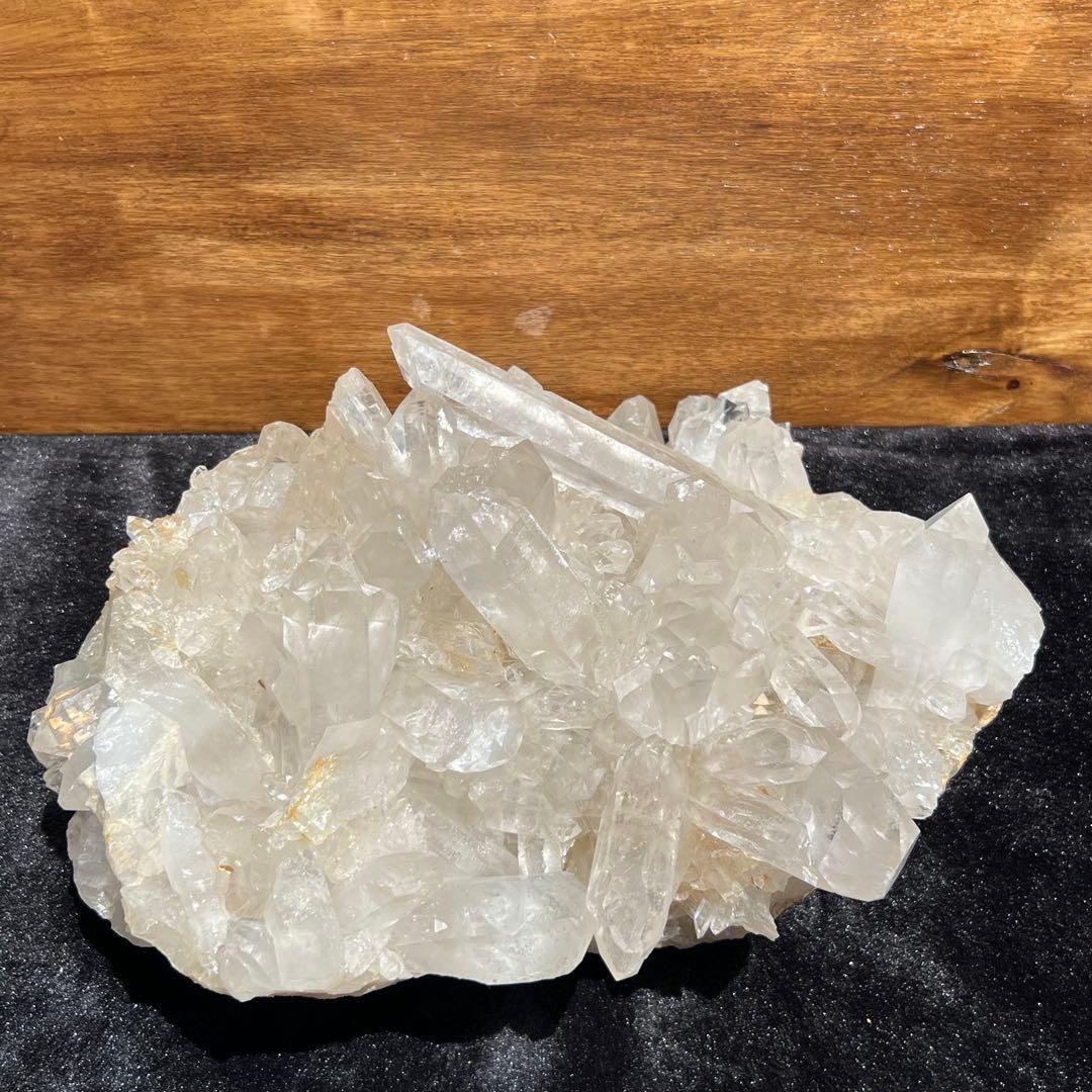 ☆超極大12.66kg！！☆超逸品☆存在際立つ美しい水晶群☆水晶クラスター 原石