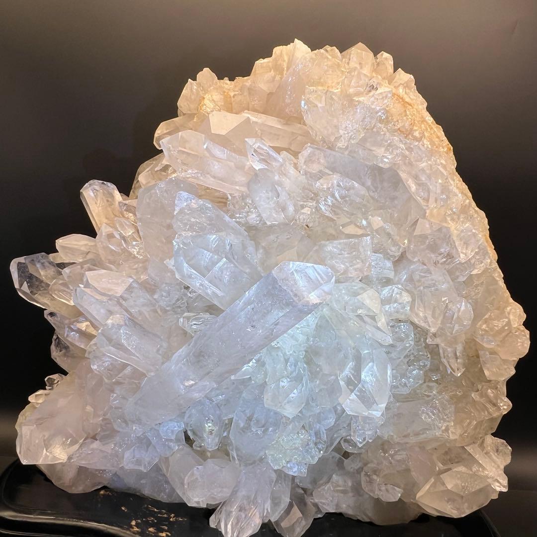 ☆超極大12.66kg！！☆超逸品☆存在際立つ美しい水晶群☆水晶クラスター 原石