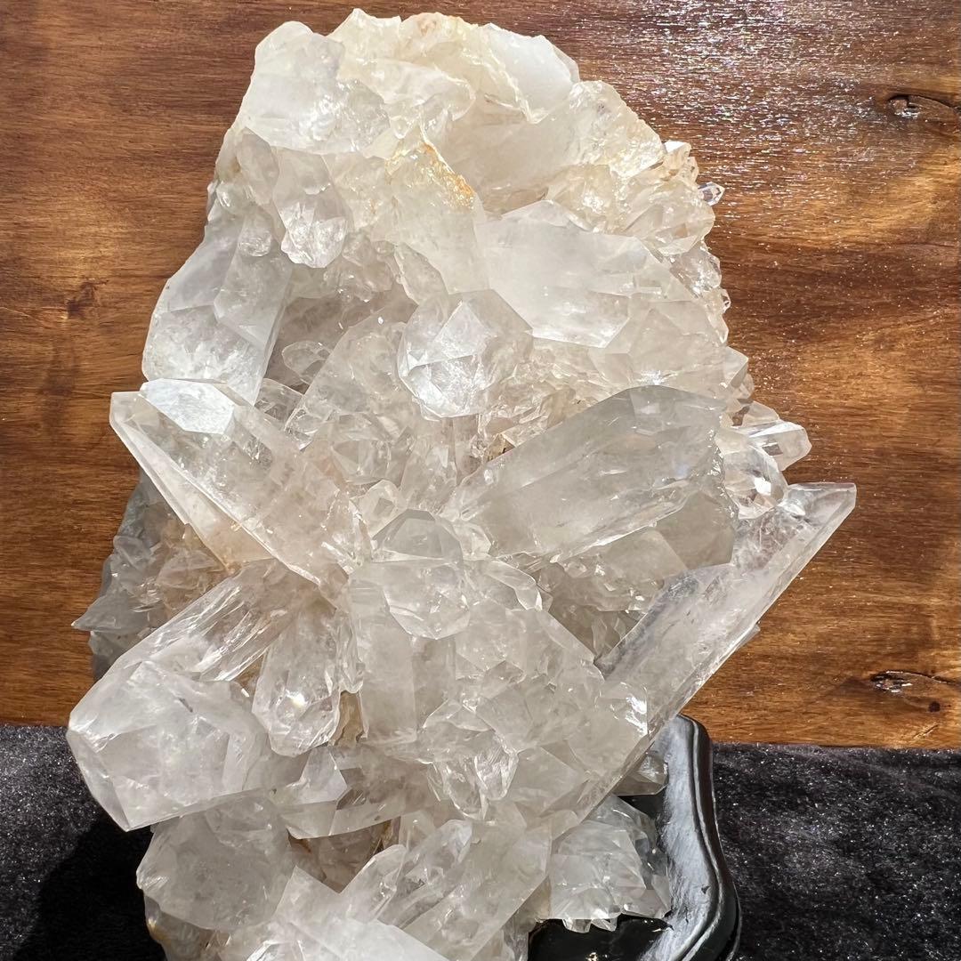 ☆超極大12.66kg！！☆超逸品☆存在際立つ美しい水晶群☆水晶クラスター 原石