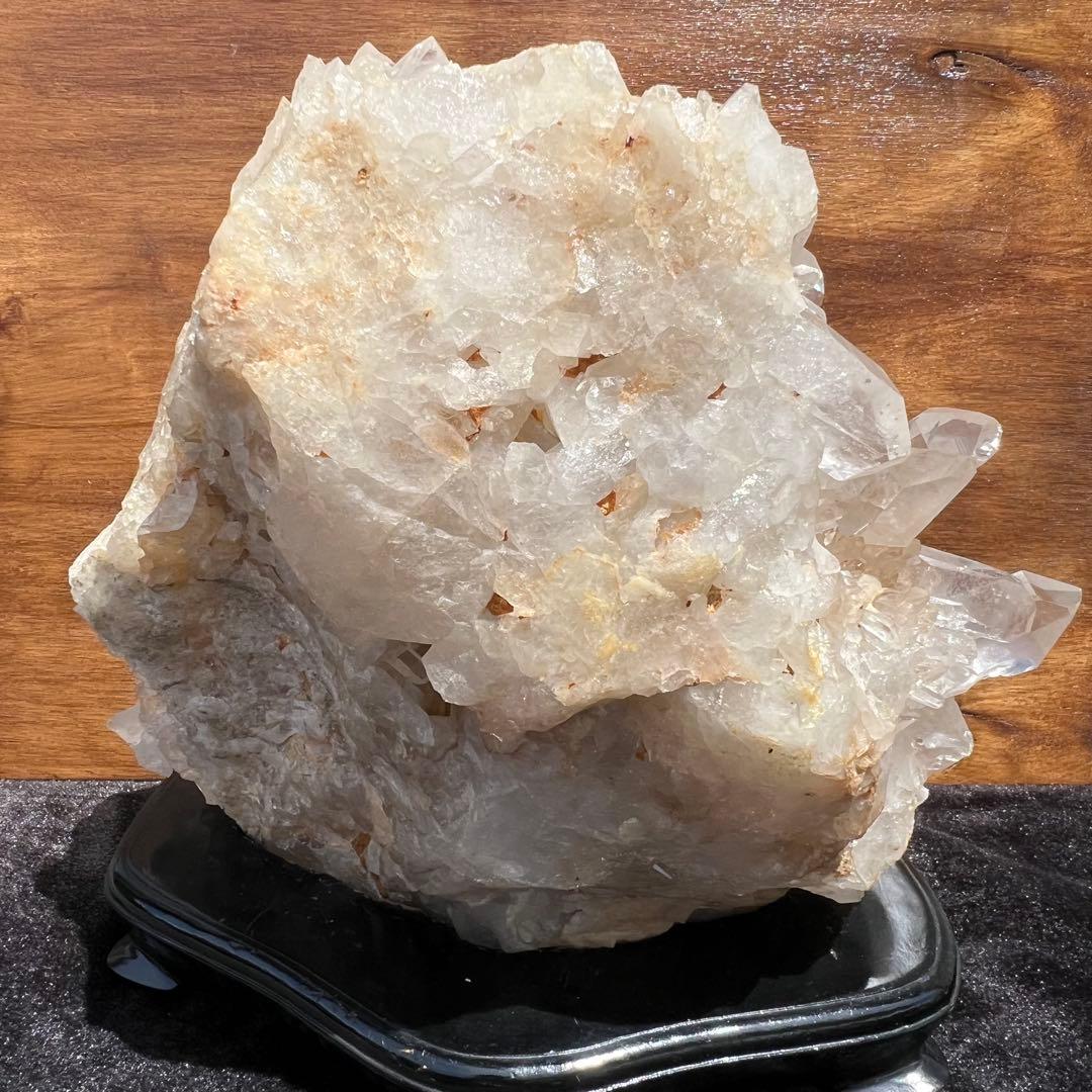 ☆超極大12.66kg！！☆超逸品☆存在際立つ美しい水晶群☆水晶クラスター 原石