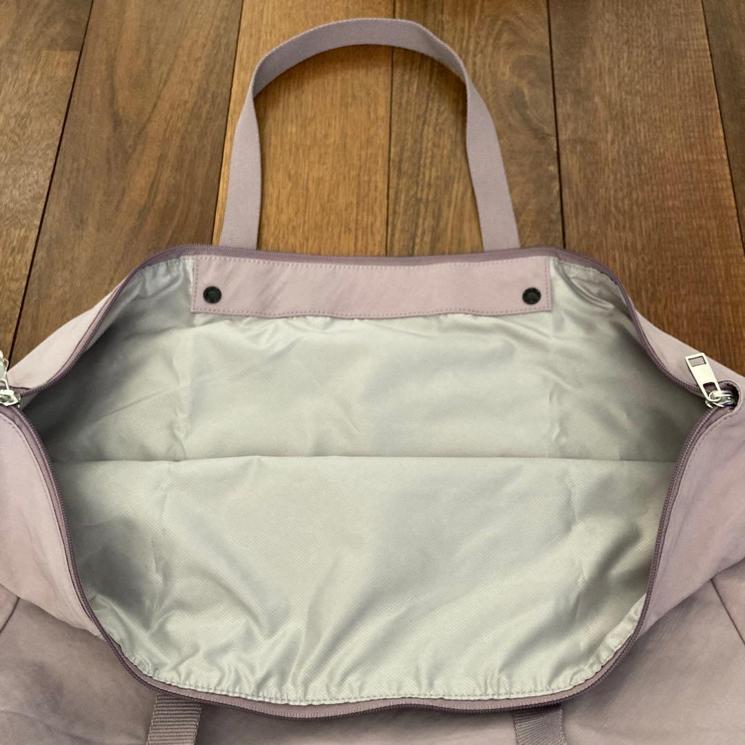 【新品未使用】TUMI 折りたたみバッグ ライトグレー