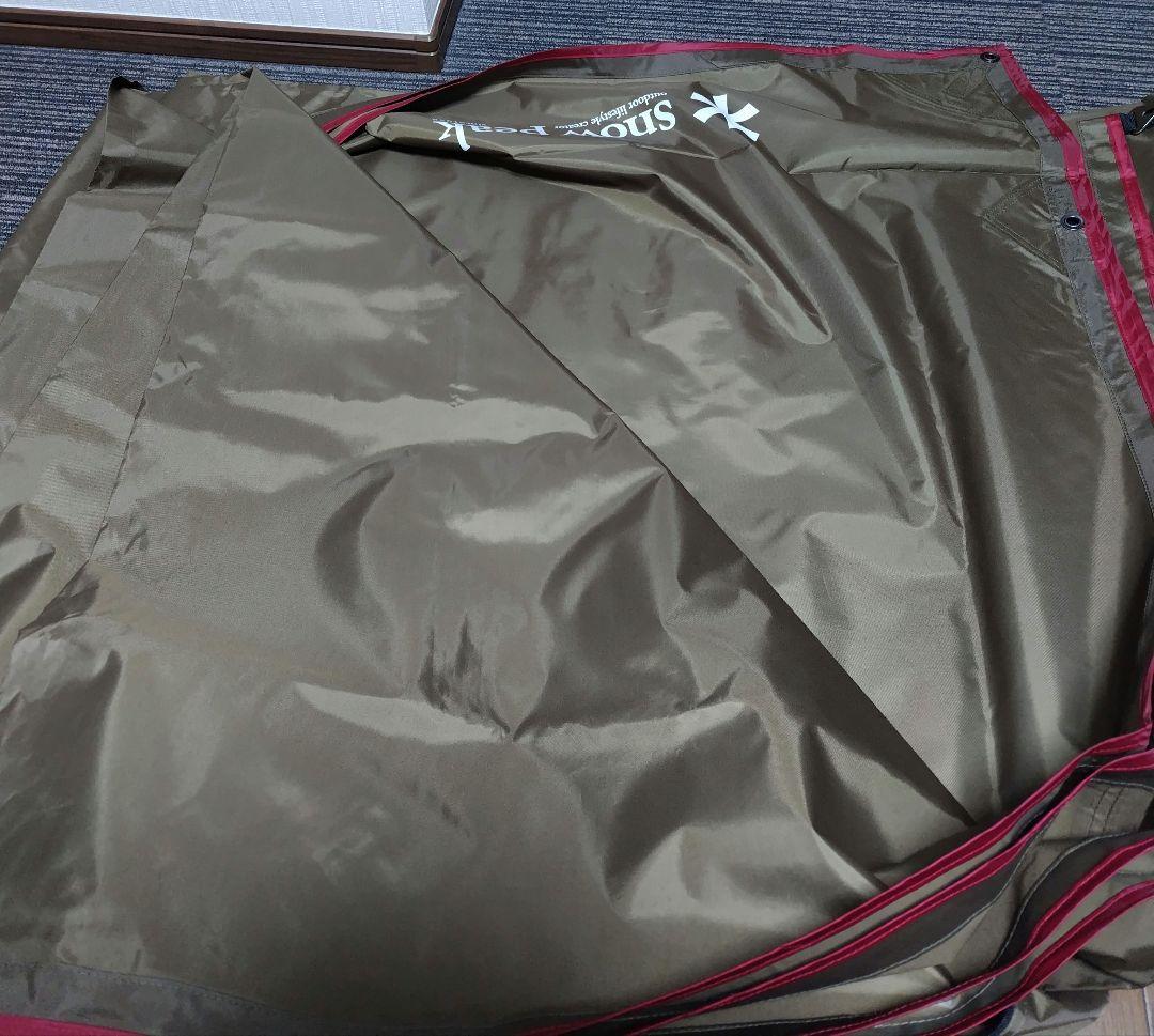 peak　HDタープシールド・レクタLと雪峰祭限定エクテンションシード