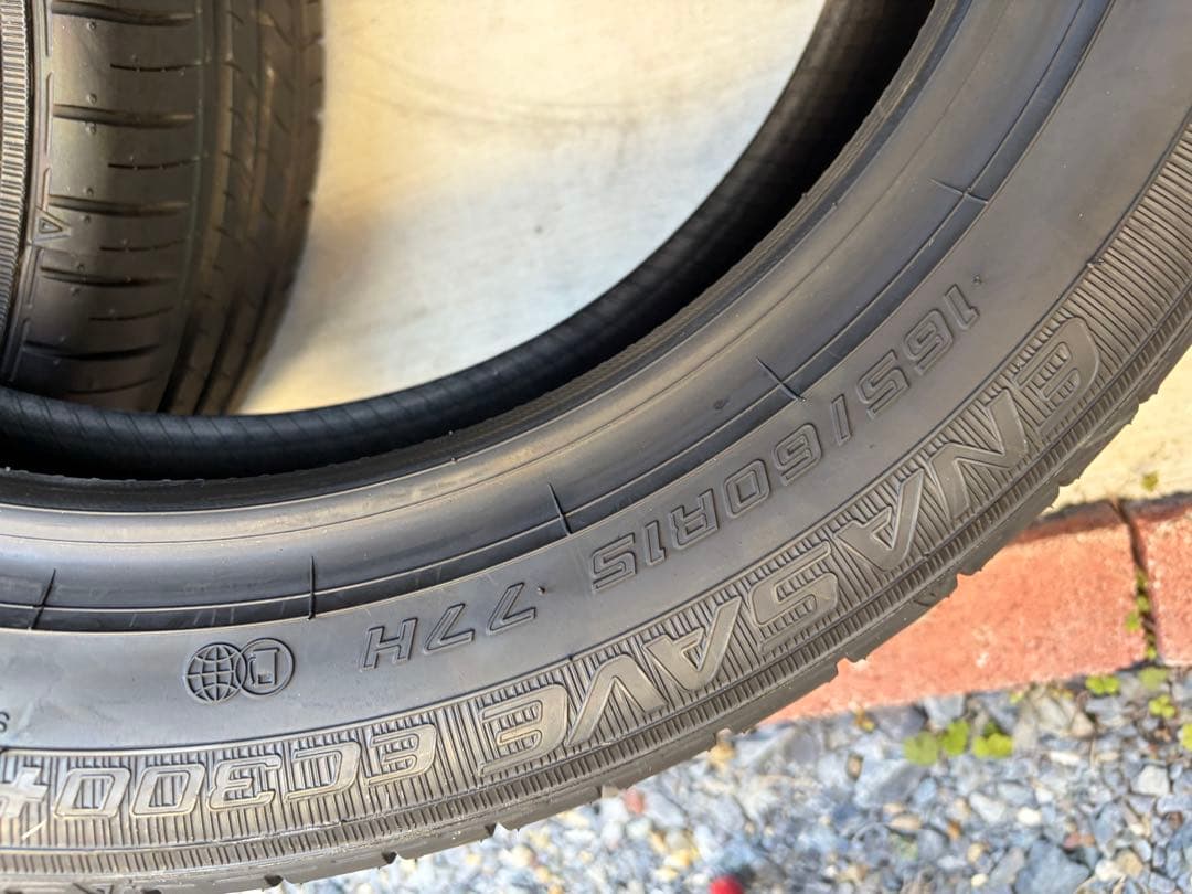 デリカミニ純正　エナセーブ　165/60r15 ２本　①