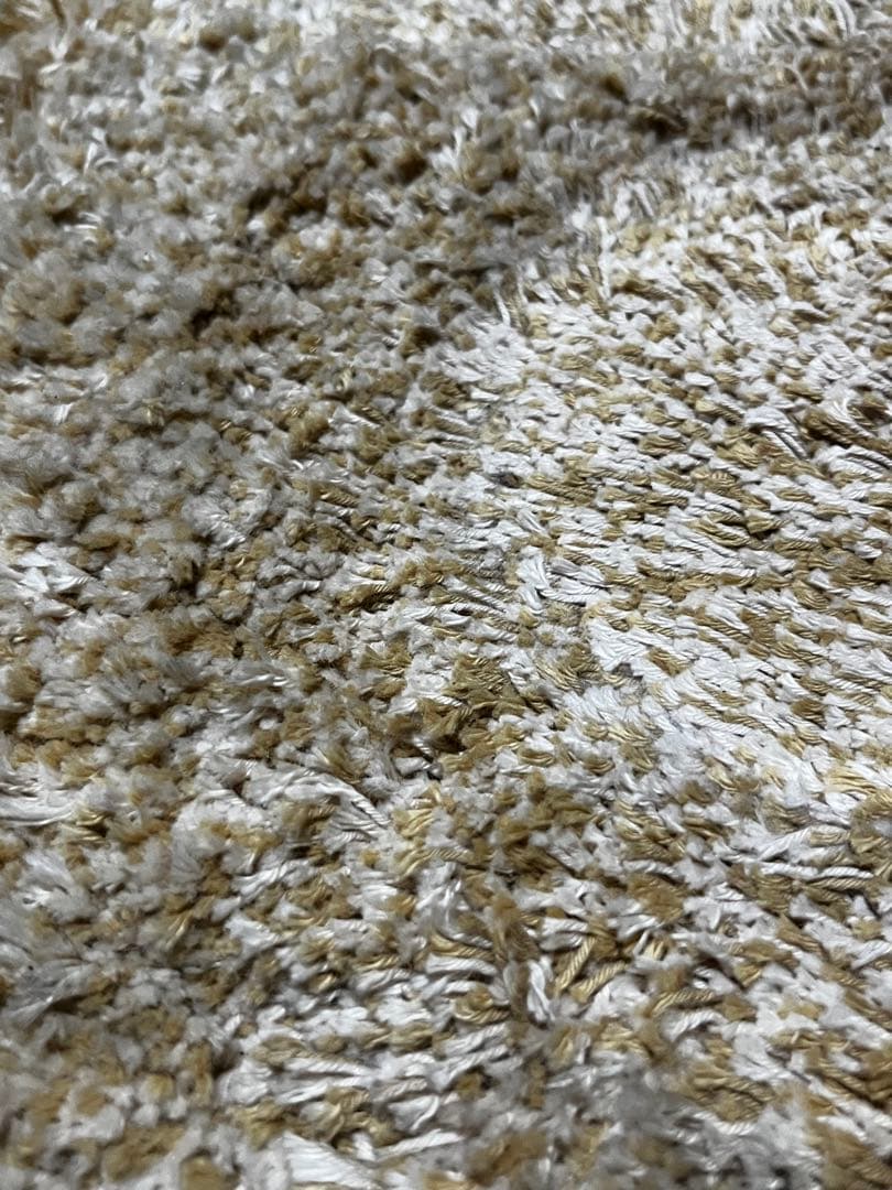 希少　新鍋島緞通　吉島敷物　座布団　無印　長方形　綿100%　座布団 段通 ⑤