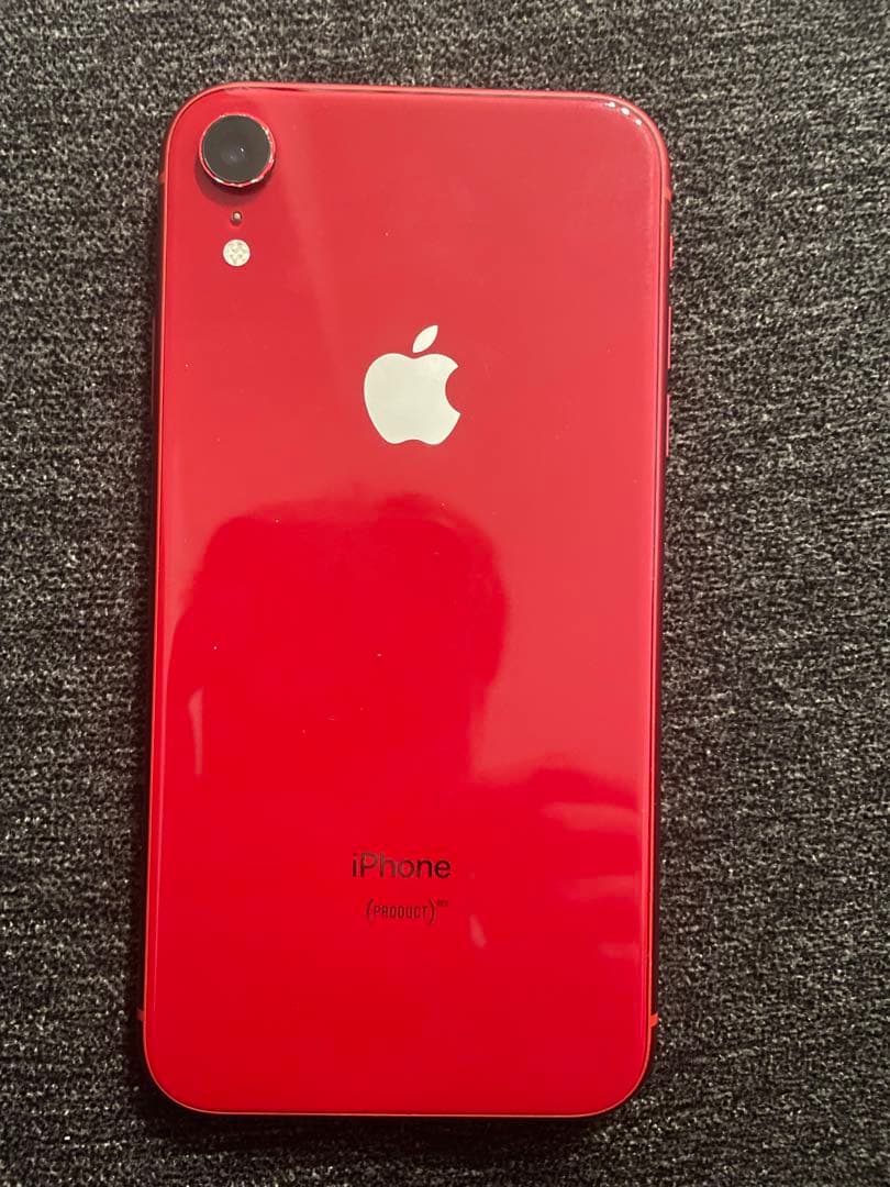 Apple iPhone XR (赤) 本体　64gb SIMフリー