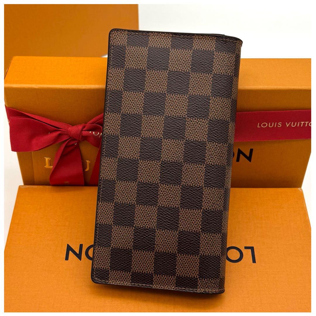 ルイヴィトン ダミエ ポルトフォイユブラザ 長財布