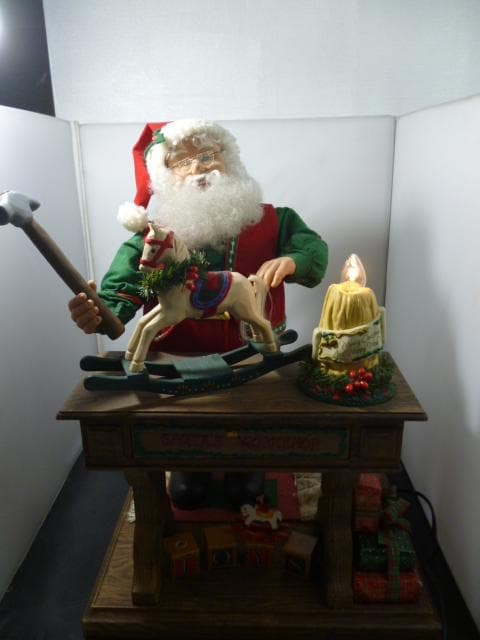 ジャンク　ヴィンテージ　サンタクロースの置物　値引不可