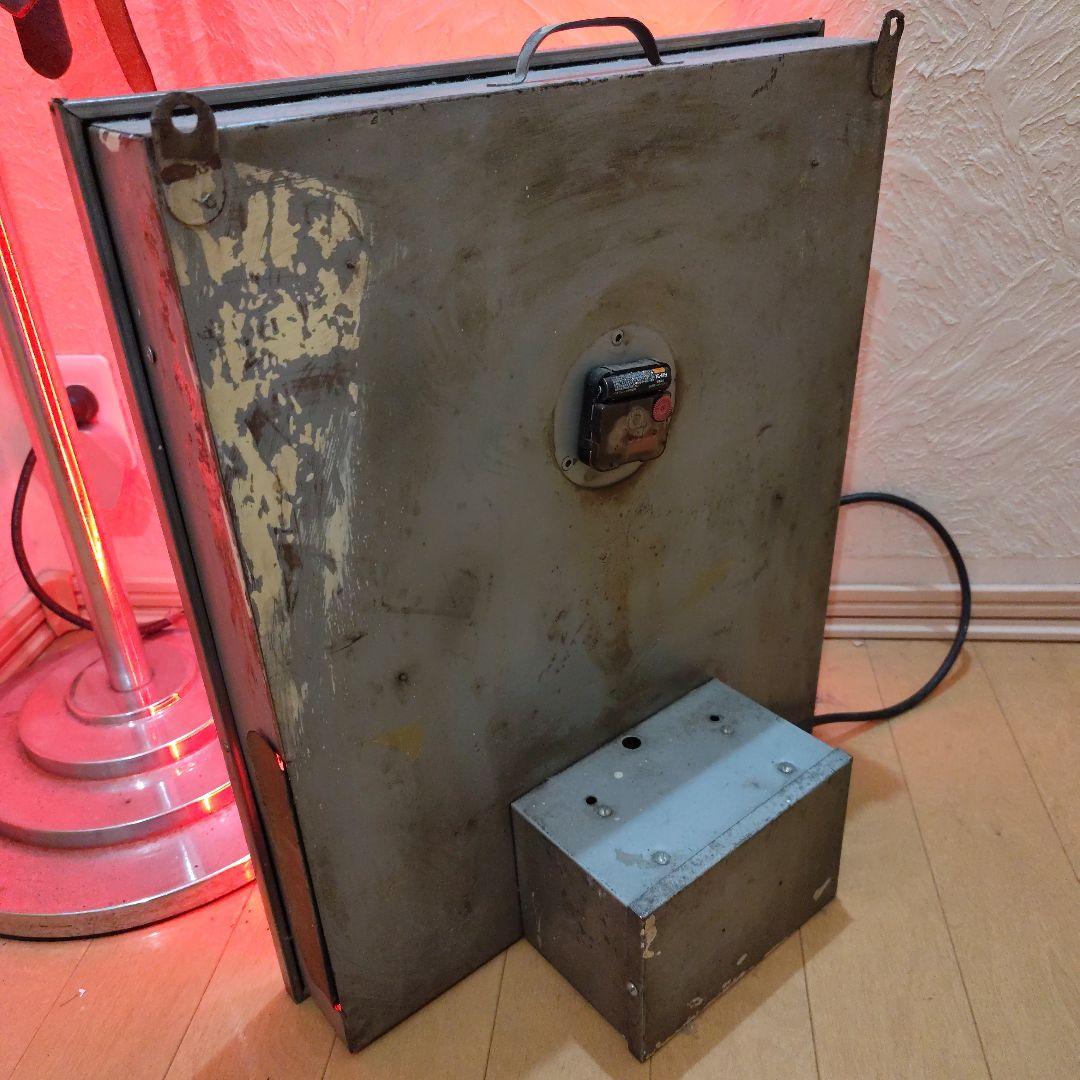 1930's/40's アールデコ レッド ネオン クロック